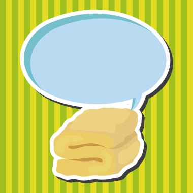 banyo banyo Havlu Tema öğeleri