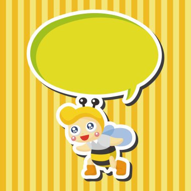 Arı çizgi film Tema öğeleri