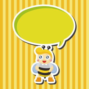 Arı çizgi film Tema öğeleri