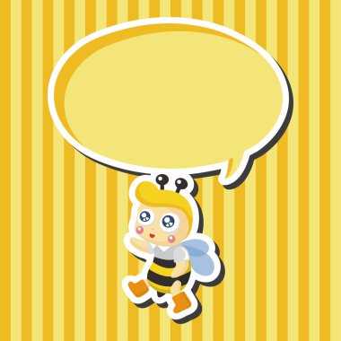 Arı çizgi film Tema öğeleri