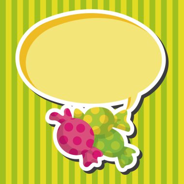 Cadılar Bayramı şeker Tema öğeleri