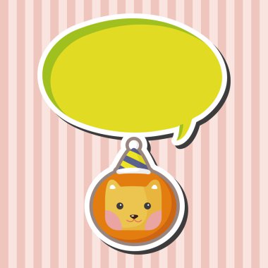 hayvan aslan Tema öğeleri karikatür