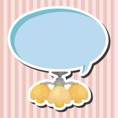 Ev aletleri Tema lamba öğeleri