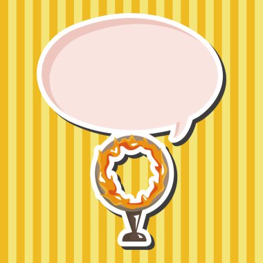 sirk halka ateş Tema öğeleri