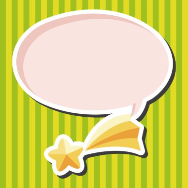 Uzay yıldız Tema öğeleri