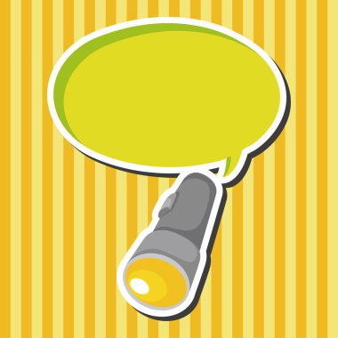 Ekipman el feneri Tema öğeleri seyahat