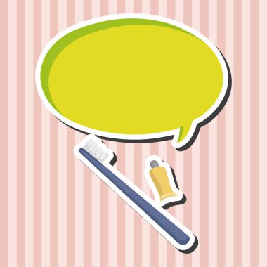 Ekipman diş fırçası Tema öğeleri seyahat