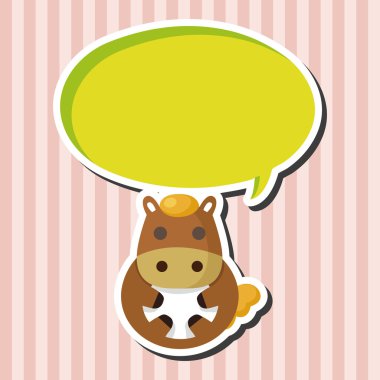 hayvan at çizgi film Tema öğeleri