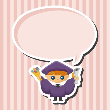 Öğrenci çizgi film Tema öğeleri