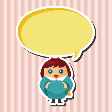 Öğrenci çizgi film Tema öğeleri