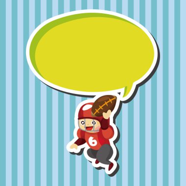 Futbol oyuncu Tema öğeleri