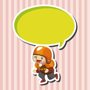 Futbol oyuncu Tema öğeleri