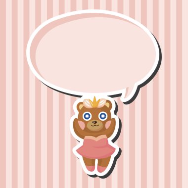 hayvan ayı çizgi film Tema öğeleri dans