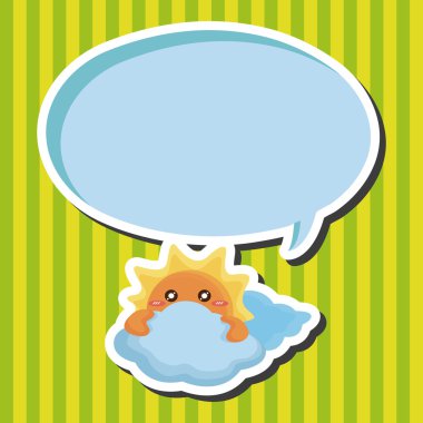 Hava güneşli gün Tema öğeleri