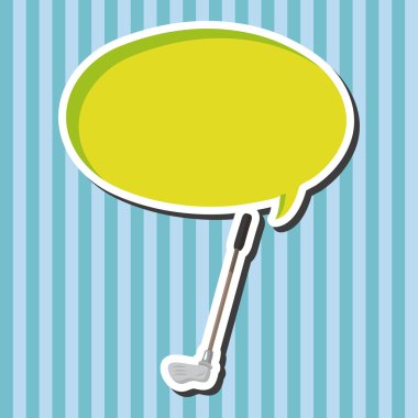 Golf ekipman Tema öğeleri