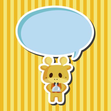 hayvan zürafa garson çizgi film Tema öğeleri