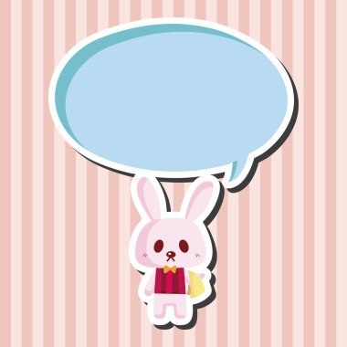 hayvan tavşan yaz çizgi film Tema öğeleri