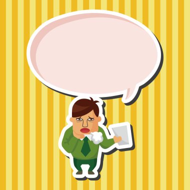 Ofis çalışanları Tema öğeleri 