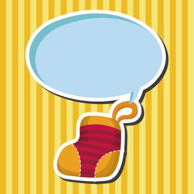 Noel çorap Tema öğeleri