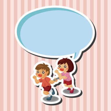 Öğrenci çizgi film Tema öğeleri