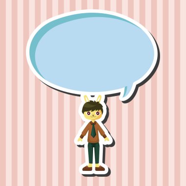 tavşan çizgi film Tema öğeleri