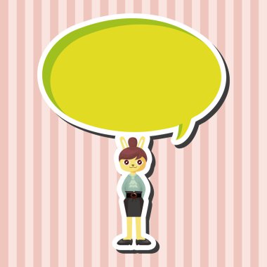 tavşan çizgi film Tema öğeleri