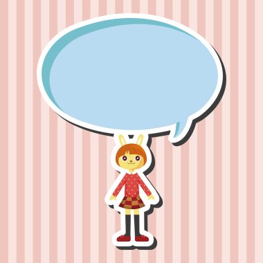 tavşan çizgi film Tema öğeleri