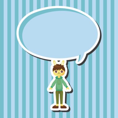 tavşan çizgi film Tema öğeleri