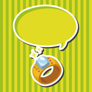 elmas yüzük Tema öğeleri