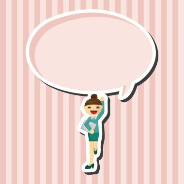 Ofis çalışanları Tema öğeleri 