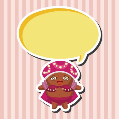 Karnaval dansçı Tema öğeleri