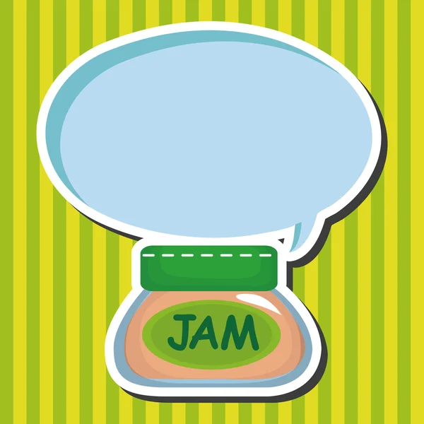 Jam theme elements — Stock Vector