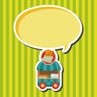 Stil yemek vagonu Tema öğeleri