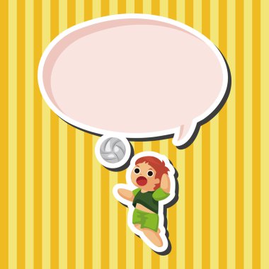 Voleybol oyuncu Tema öğeleri