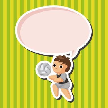 Voleybol oyuncu Tema öğeleri