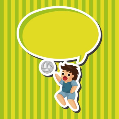 Voleybol oyuncu Tema öğeleri