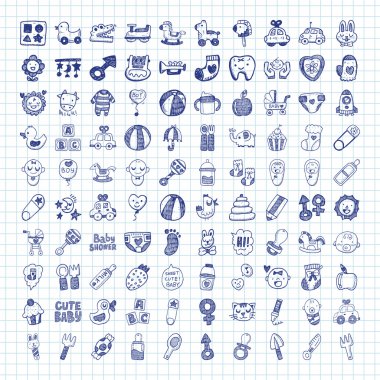 Doodle bebek simgesi