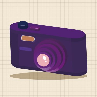 kamera Tema öğeleri vektör, eps