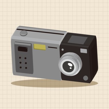 kamera Tema öğeleri vektör, eps