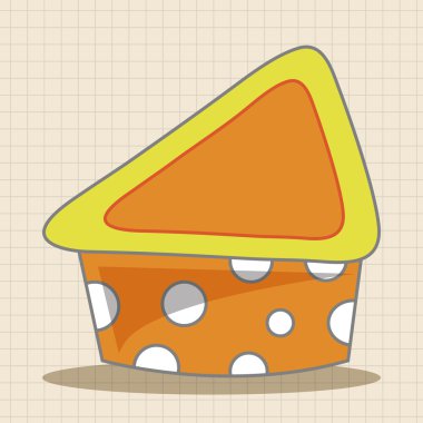 Dekorasyon kek Tema öğeleri vektör, eps10