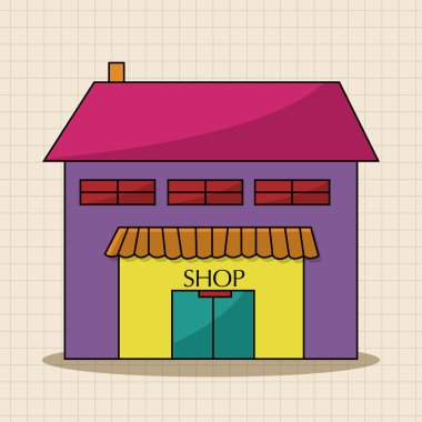 Yapı Tema öğeleri vektör, eps