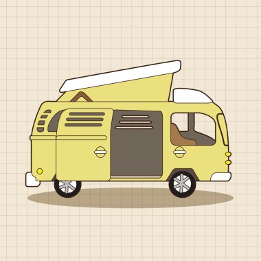 ulaşım araba tema öğeleri vektör, eps