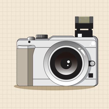 kamera Tema öğeleri vektör, eps