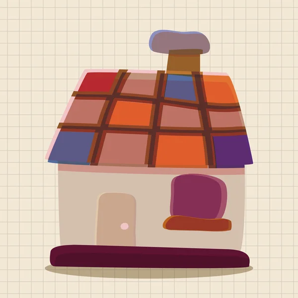Building house theme elements, eps — стоковый вектор
