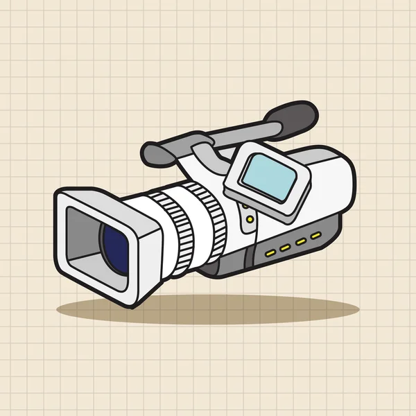 Video camera theme elements vector,eps — Stock Vector