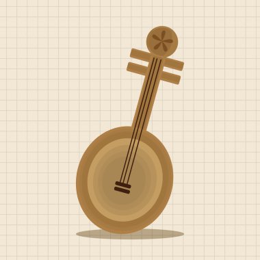 Çin UD Tema öğeleri vektör, müzik eps simgesi öğesi