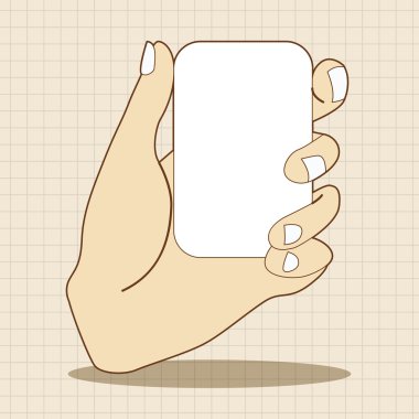 Kağıt Tema öğeleri vektör, eps simgesi öğe tutan el