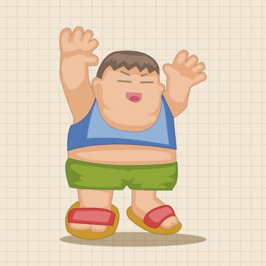 çocuk tema öğeleri simge öğesi