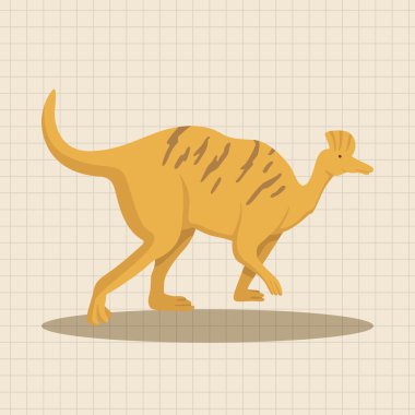 dinozor karikatür Tema öğeleri vektör, eps simgesi öğesi