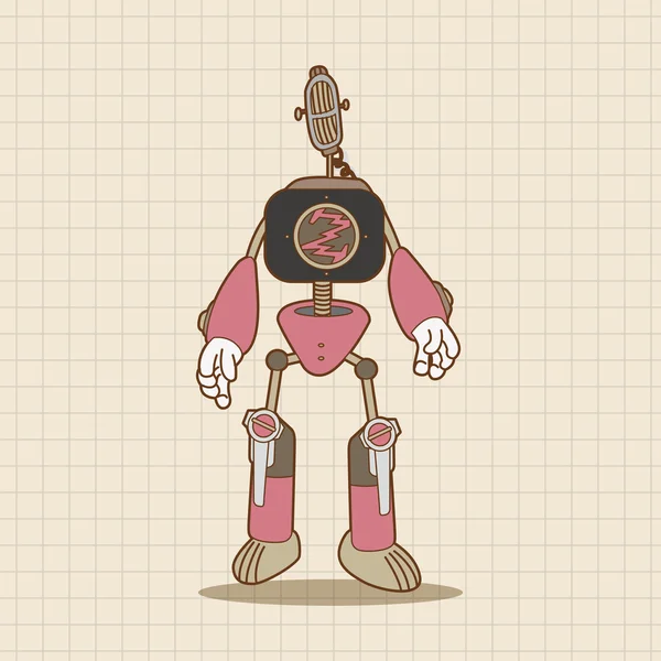 Robot thème éléments vecteur, eps icône élément — Image vectorielle